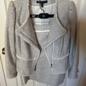 WHBM MOTO TWEED JACKET BUNDLE 8p
